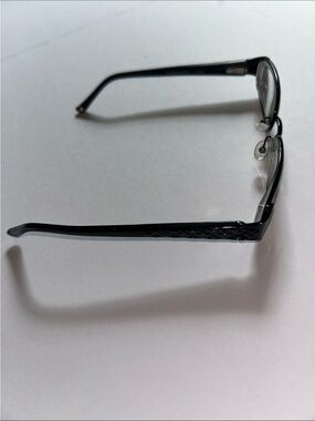 BCBGMaxAzria Black Semi-Rimless Eyeglasses